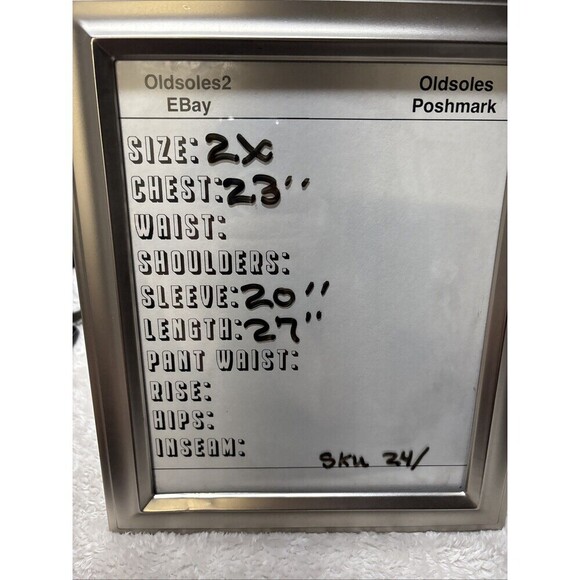 Anthropologie Fig & Flower Embroidered Tie‑Front Button Top 2X Gray Boho Sleeve - Picture 10 of 10